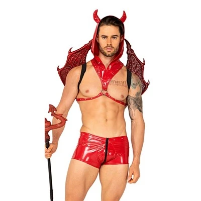 Txiv neej LUCIFER'S DESIRE COSTUME