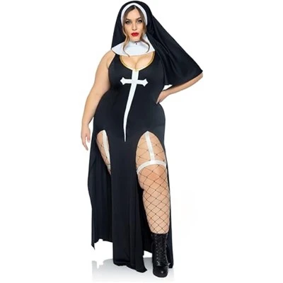 Plus Size Sexy Nun Costume