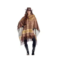 UNISEX COWBOY PONCH COTUME